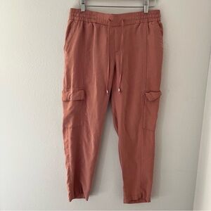 Soft Pink Pull-on Cargo Pants